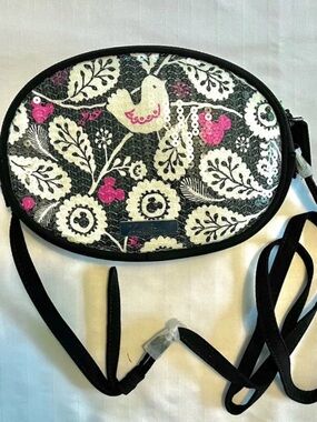 Vera Bradley Disney Mickey & Birdie Sequin Floral Crossbody Bag